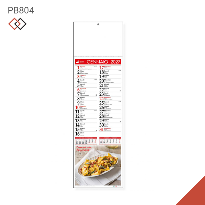 pb804 2027 calendari agende personalizzati