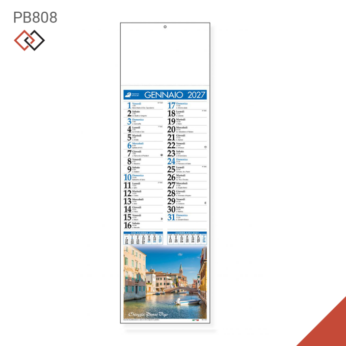 pb808 2027 calendari agende personalizzati